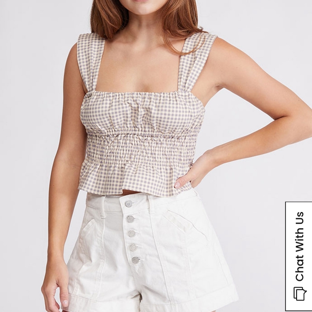 Smocked top